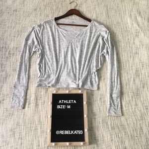 Athleta Grey long sleeve Size: Medium